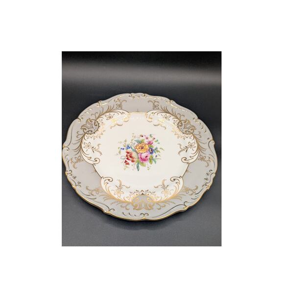 Rare Vintage Sandringham Light Blue by Coalport. Set of 2 Dinner Plates 10.5 in - Picture 3 of 5